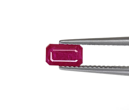 Natural Ruby Mozambique Octagon 1.29 carat