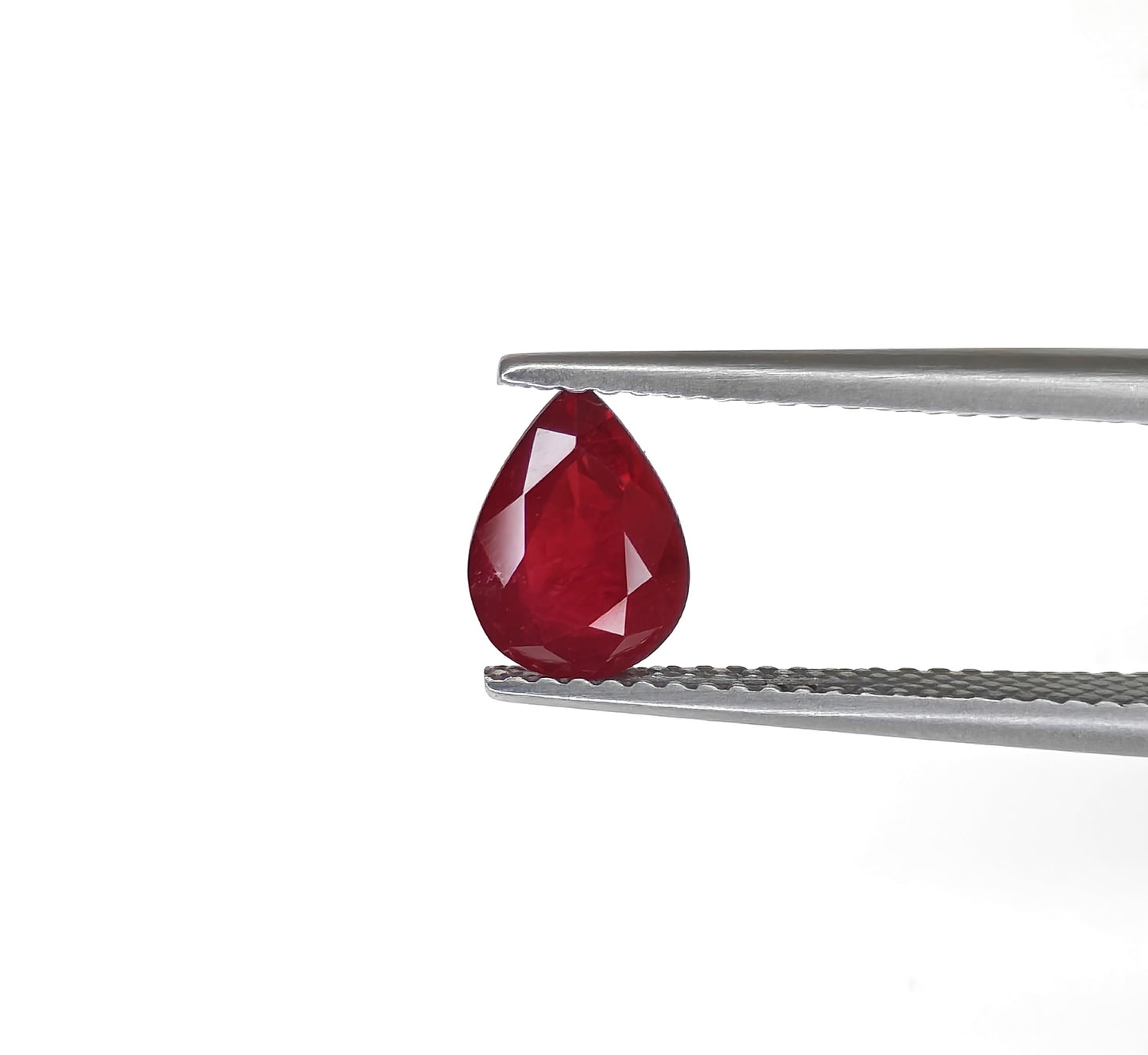 Natural Ruby Mozambique Pear 1.28 carat