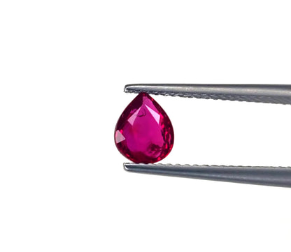 Natural Ruby Mozambique Pear 2.05 carat