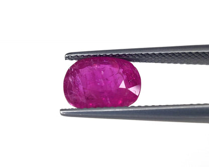 Natural Ruby Burma Oval 3.52 carat