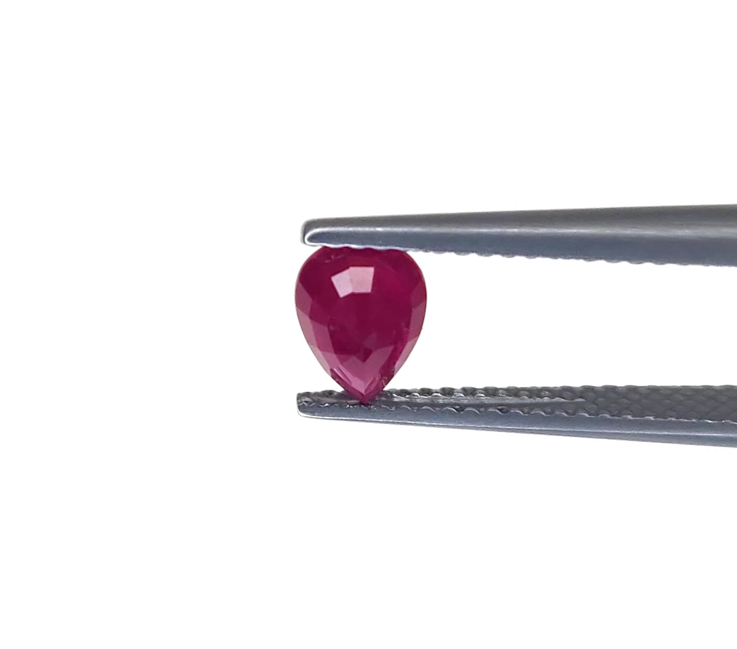 Natural Ruby Mozambique Pear 7x5 MM
