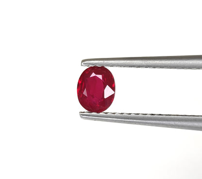Natural Ruby Mozambique Oval 0.48 carat
