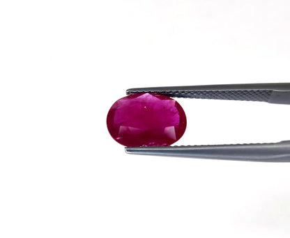 Natural Ruby Mozambique Oval 10x8 MM