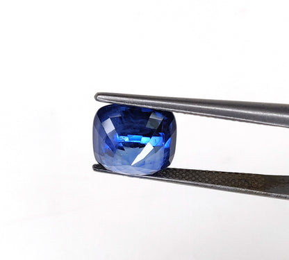 Natural Blue Sapphire Burma Cushion 6.47 carat