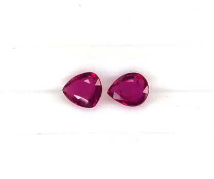 Natural Ruby Mozambique Pear 2.05 carat