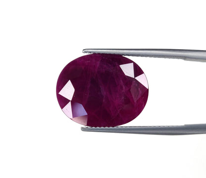 Natural Ruby Burma Oval 22.60 carat