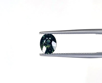 Natural Teal Sapphire Australia Oval 1.74 carat