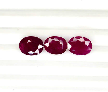Natural Ruby Mozambique Oval 10x8 MM