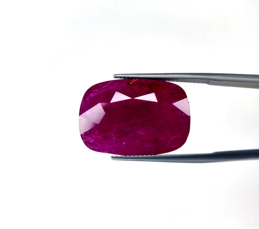 Natural Ruby Mozambique Cushion 33.71 carat