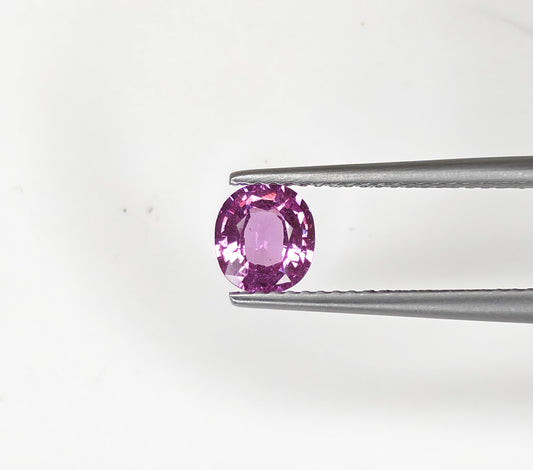 Natural Pink Sapphire Mozambique Oval 0.89 carat