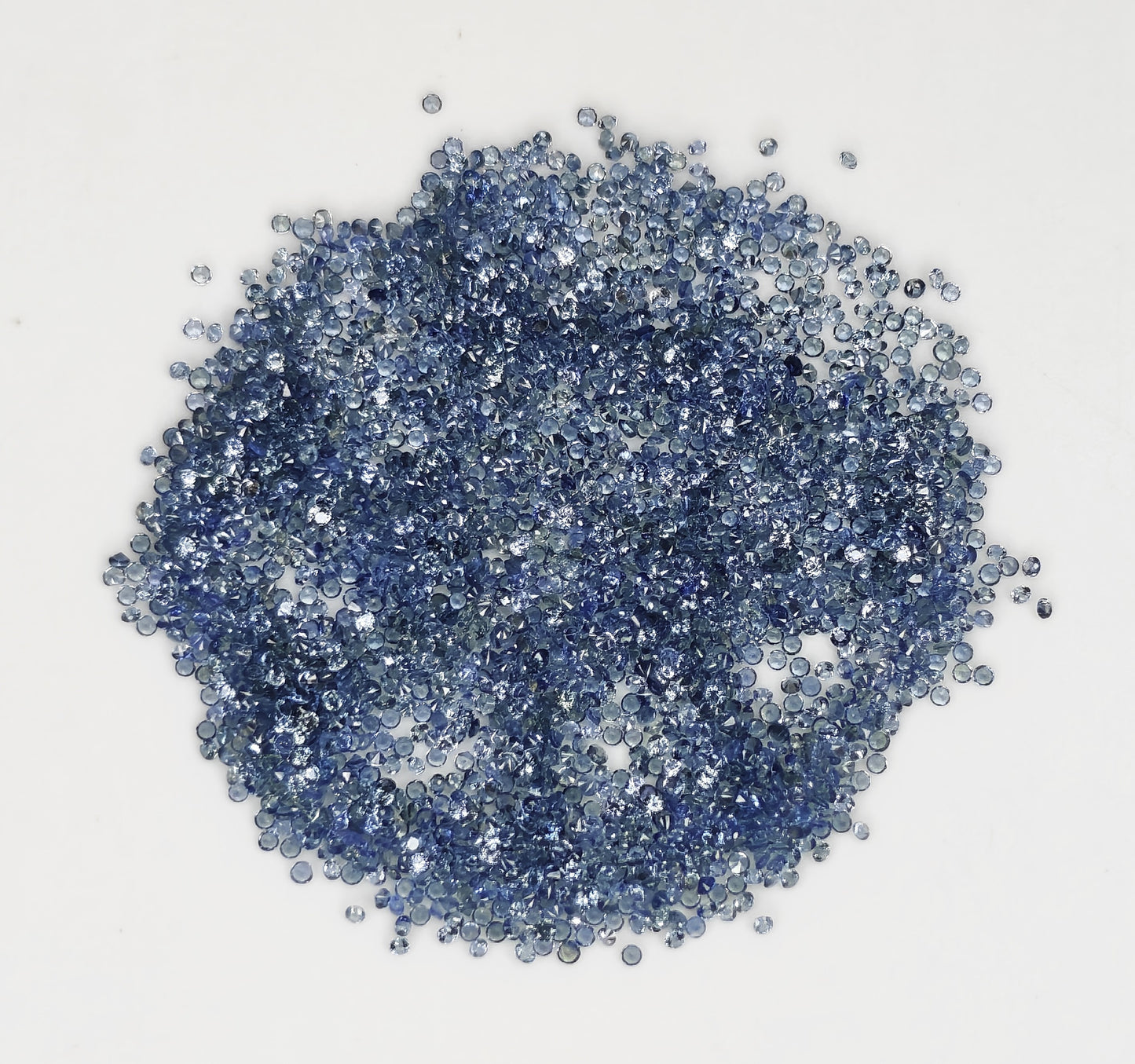 Natural Blue Sapphire Madagascar Round 0.9 MM