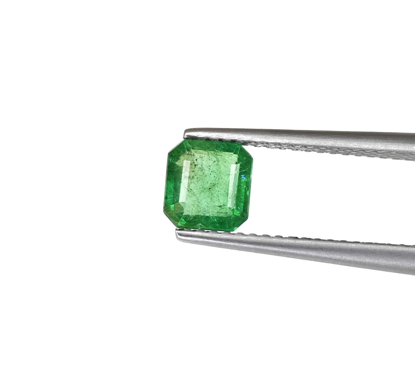 Natural Emerald Zambia Square Octagon 0.95 carat