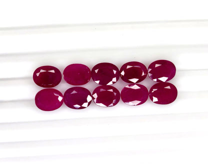 Natural Ruby Madagascar Oval 9x7 MM