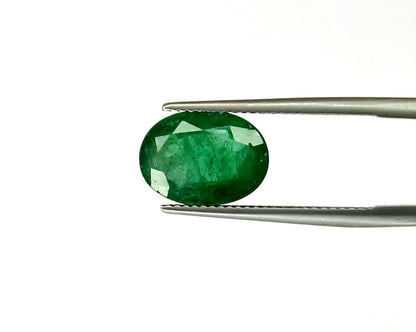 Natural Emerald Zambia  Oval  4.58 carat