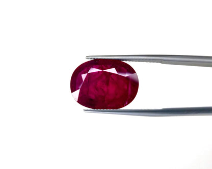 Natural Ruby Mozambique  Oval 14.99 carat