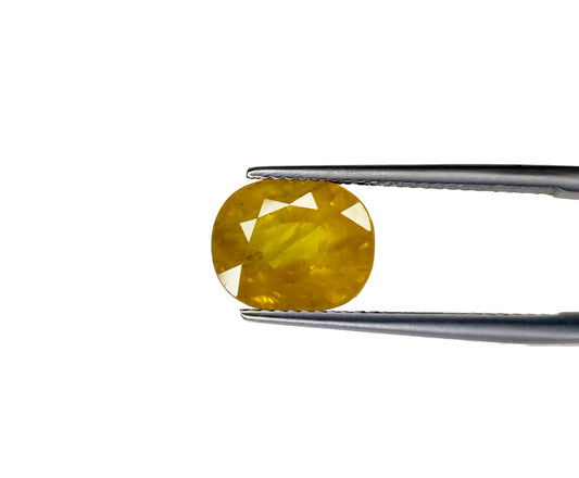 Natural Yellow Sapphire Nigeria Cushion  5.75 carat