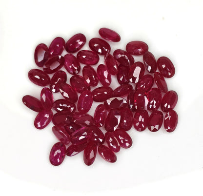 Natural Ruby Mozambique Oval 5x3 MM