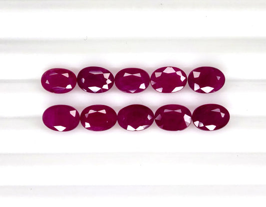 Natural Ruby Madagascar Oval 7X5 MM