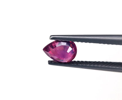 Natural Ruby  Pear 2.46 carat