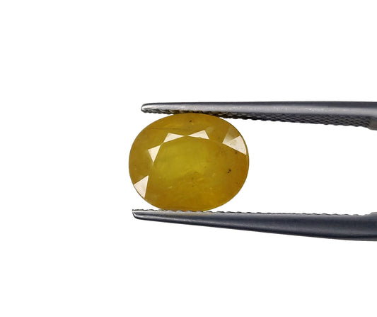 Natural Yellow Sapphire Nigeria Oval 6.20 carat