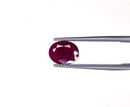 Natural Ruby Madagascar Oval 9x7 MM