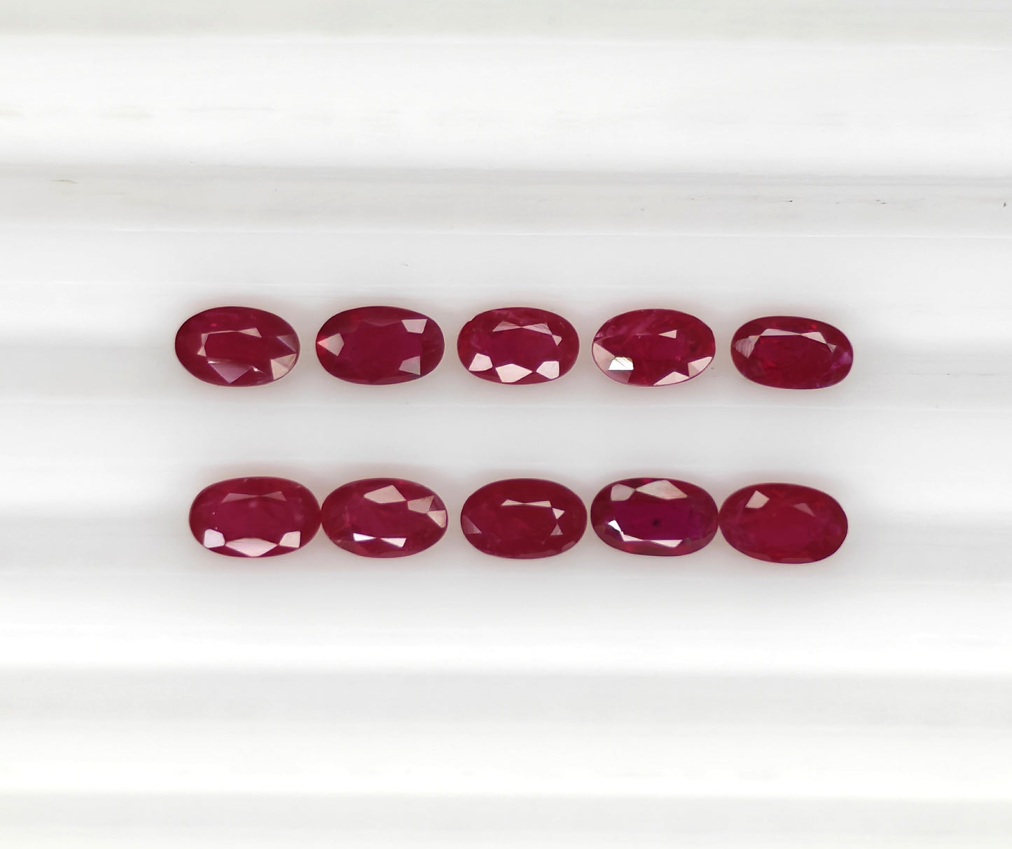 Natural Ruby Mozambique Oval 5x3 MM