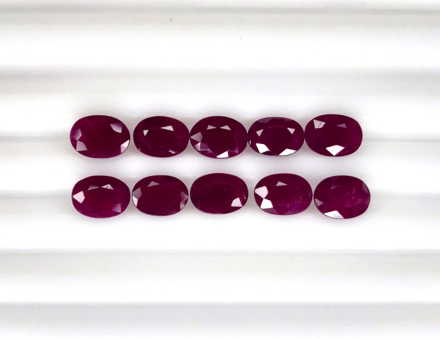 Natural Ruby Longido Oval 7x5 MM
