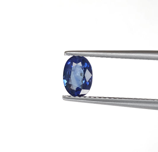 Natural Blue Sapphire Madagascar Oval 0.87 carat