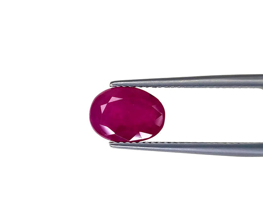 Natural Ruby Burma Oval 4.63 carat