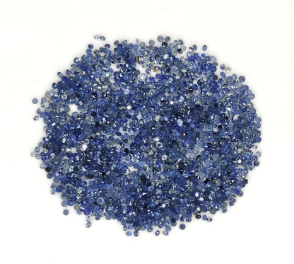 Natural Blue Sapphire Madagascar Round 0.8 MM