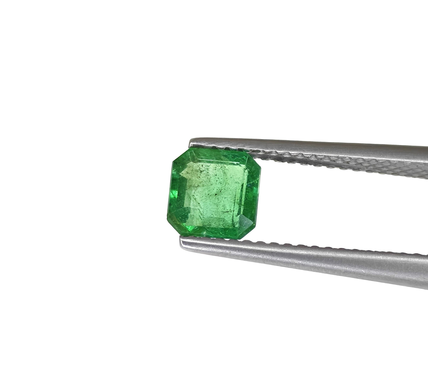 Natural Emerald Zambia Square Octagon 0.95 carat