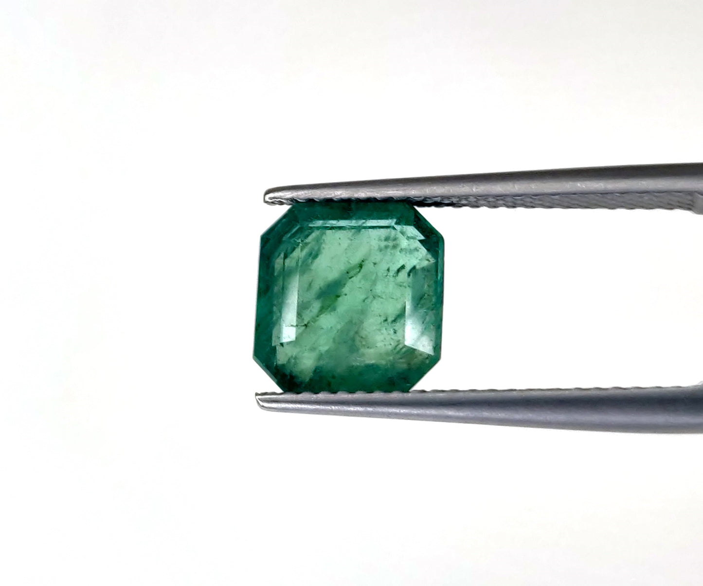 Natural Emerald Zambia  Square -Octagon  3.87 carat