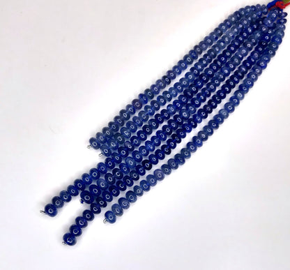 Natural Blue Sapphire Bangkok Round Beads 488.63 Carat