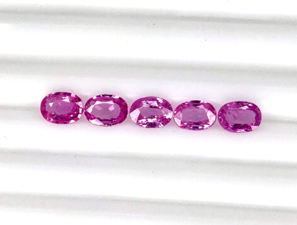 Natural Pink Sapphire Bangkok Oval 7x5 MM