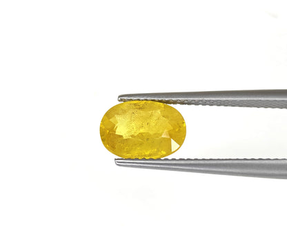 Natural Yellow Sapphire Bangkok Oval 3.00 carat