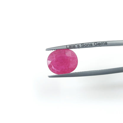 Natural Ruby Mozambique Oval 10.10 carat