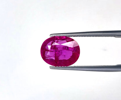 Natural Ruby Mozambique Oval 5.07 carat