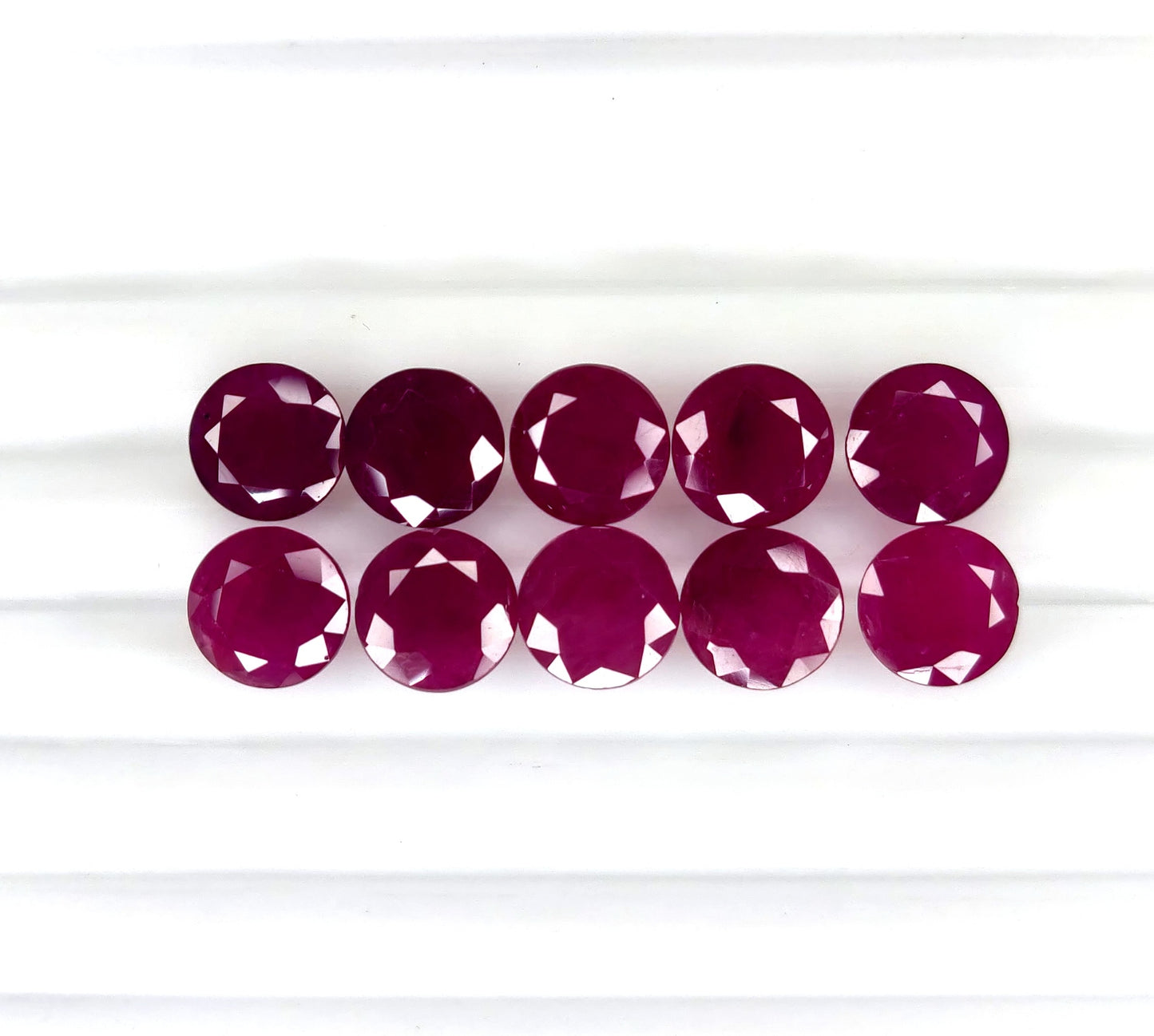 Natural Ruby Madagascar Round 8 MM