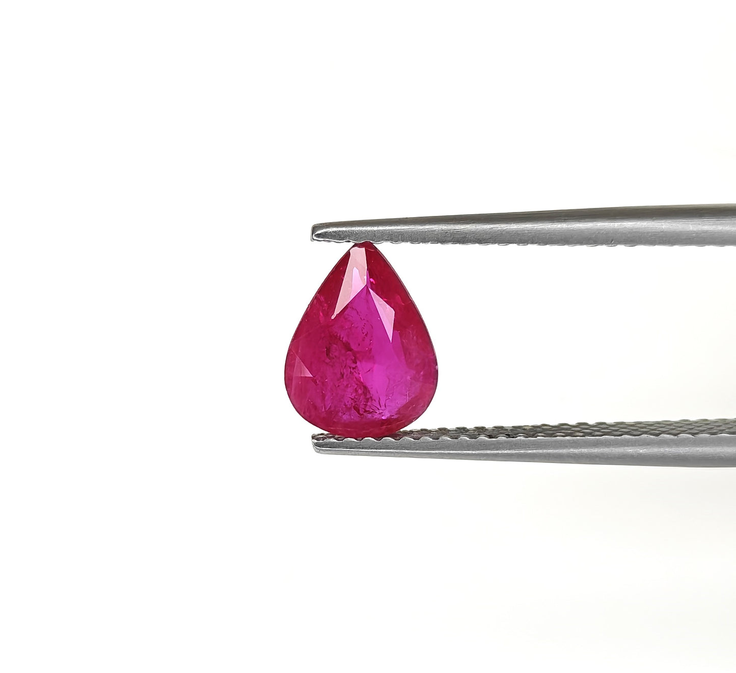 Natural Ruby Mozambique Pear 1.48 carat