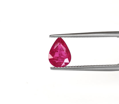 Natural Ruby Mozambique Pear 1.80 carat