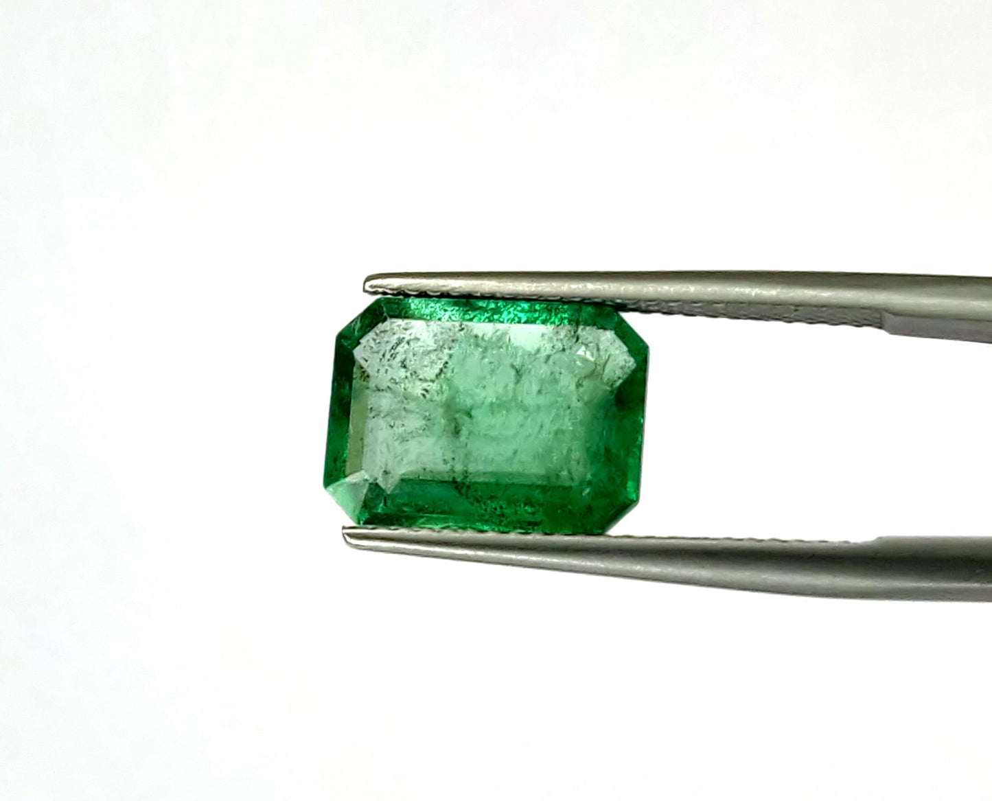 Natural Emerald Zambia Octagon 3.77 carat
