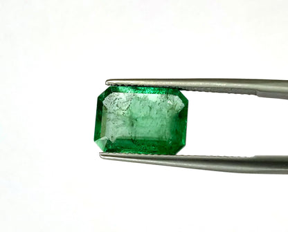 Natural Emerald Zambia Octagon 3.77 carat