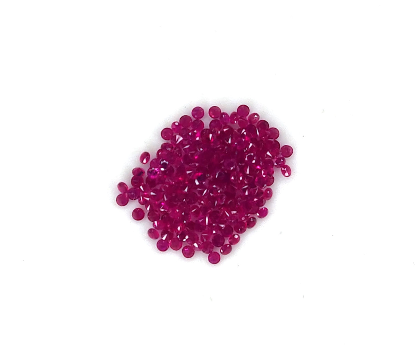 Natural Ruby  Mozambique Round 1.00 MM