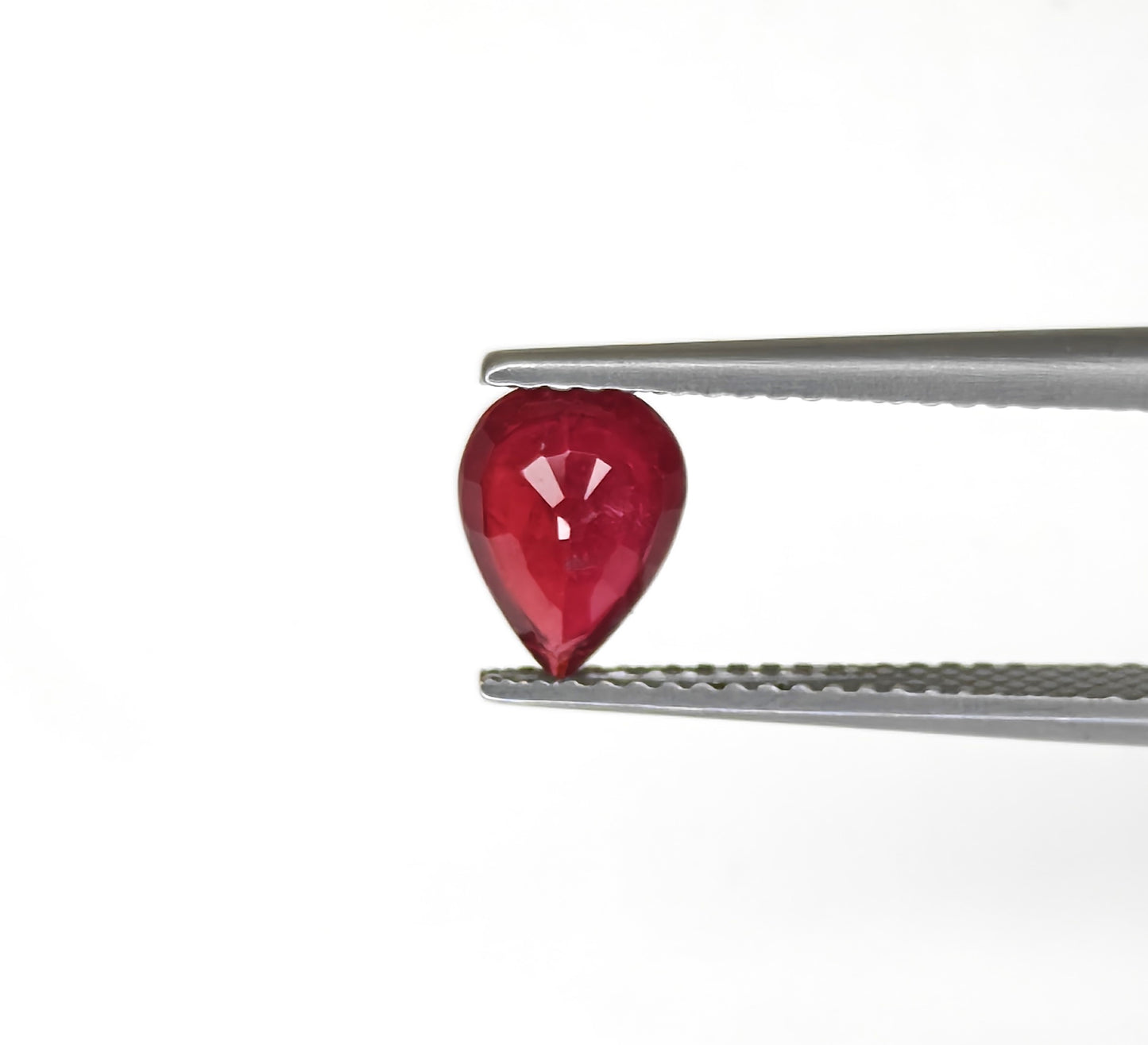 Natural Ruby Mozambique Pear 1.28 carat
