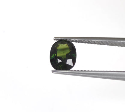Natural Teal Sapphire Madagascar Oval 2.20 carat