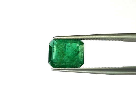 Natural Emerald Zambia Octagon 2.80 carat