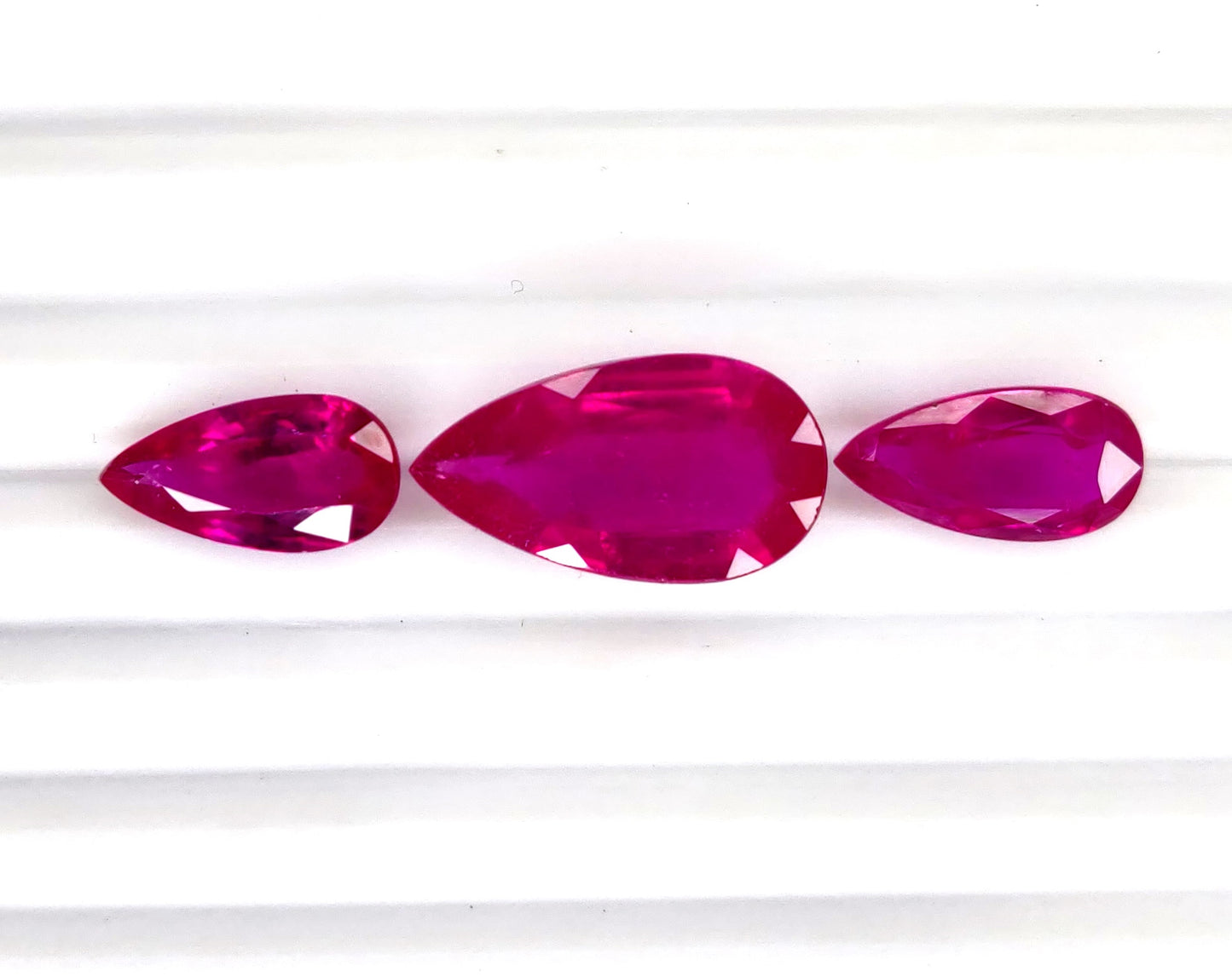 Natural Ruby Mozambique Pear 17.09 carat