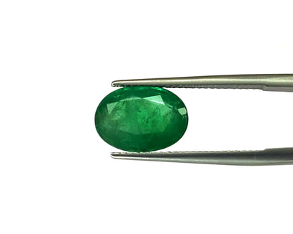 Natural Emerald Zambia  Oval  4.58 carat