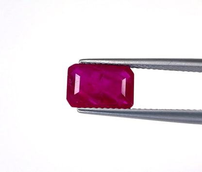 Natural Ruby Mozambique Octagon 3.06 carat