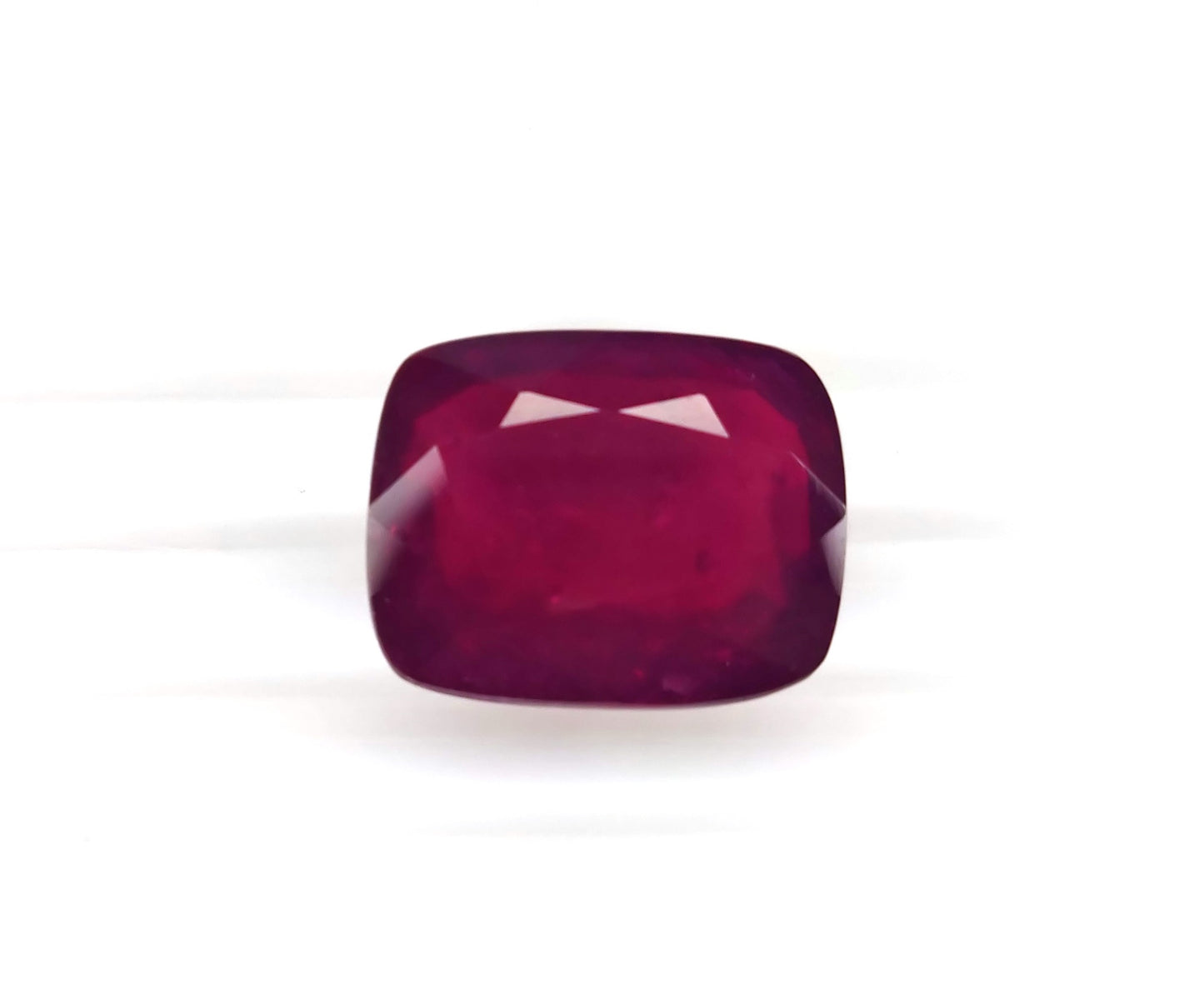 Natural Ruby Bangkok Cushion 20x16 MM